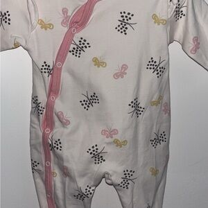 Butterfly Print Kids One Piece